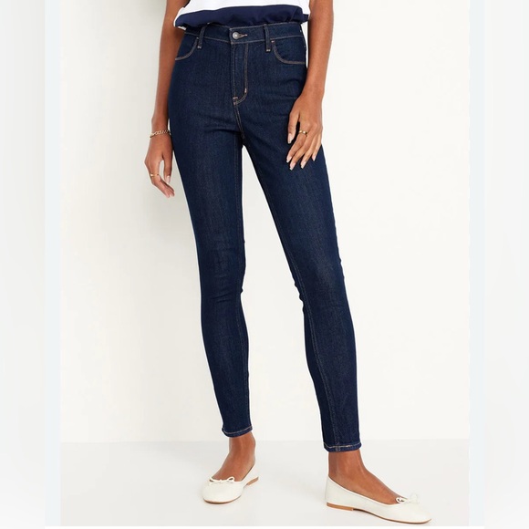 Old Navy Denim - Old Navy Dark Blue High Rise Jeans 👖🥰🔥